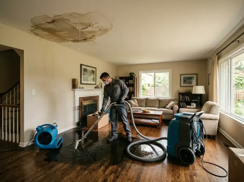 attic-pipe-burst-ceiling-drip-008 — frequently asked questions, Water Damage Restoration & Carpet Care in Fairview Park, OH